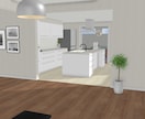 住宅3Dパースの内観カットをお送りします ∼ウォークイン内観パースでイメージを確実にしたい方へ∼ イメージ4