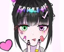 アイコン作成いたします 女の子のイラストが欲しい人に！ イメージ4