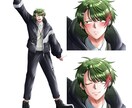 SNS等に使用できる似顔絵風イラスト描きます 【商業利用可】目を引くアイコンお描きします✨ イメージ9