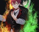 アイコン、1枚絵、立ち絵お描きします 立ち絵や、表情差分、SNS用のアイコン等様々な用途に使用可能 イメージ7