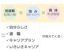 適職探しまで！自己分析・キャリア・転職を支援します ★キャリアカウンセリング→自己分析→適性診断→適職探し★ イメージ2