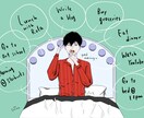 オリジナルのイラストを描きます サムネイルや動画用にオリジナルのキャラクターやロゴを作ります イメージ3