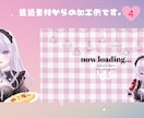 3000円で！☆OP／ED／待機映像を制作します 配信準備中のVtuberさん、配信者さん、お試ししたい方に！ イメージ4