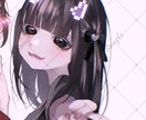 可愛いアイコン描きます ちゅるっとした目、もっちりした頬の可愛らしい女の子描きます！ イメージ2
