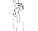 キャラクター全身立ち絵描きます TRPGなどに使えます。男女両方◯ イメージ8