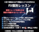 5日で根拠あるシナリオが作れるFX個別レッスンます もう迷わない。チャートを見た瞬間にシナリオが作れる状態へ イメージ1