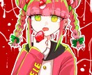 アイコン用やキャラクターデザイン等描きます インパクトのある配色で目を引くデザインが得意です イメージ1