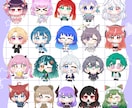 デフォルメLive2Dモデルを制作します もちもち動く可愛いVtuberモデルに仕上げます! イメージ4