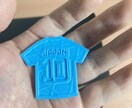 ユニフォーム　型　キーホルダー手作りします だれかへのプレゼントなどにいかがですかーーー イメージ1