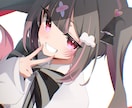 ハッキリした塗りで可愛い女の子描きます あなただけの可愛い女の子、欲しくありませんか？ イメージ1