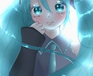 初出品価格☆SNSアイコン・夢絵etc描きます 先着5名様！透明感のある可愛いイラストいかがですか？ イメージ1