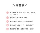 Canvaテンプレを最安値でお届けします 2500円→1000円でSNS運用のお手伝いをさせて下さい! イメージ5