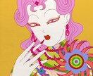 レトロで雰囲気のあるイラスト描きます ビジュアル作り、挿絵やDM作成にアイキャッチなイメージを イメージ3