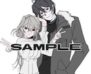 こんな場面が見たい！を叶えるイラスト制作します かわいいキャラから中年キャラまで！性別年齢関係なく描きます！ イメージ2