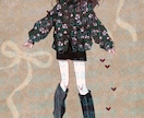 おしゃれな女の子の全身イラストを描きます 好きなお洋服を、もっと特別に。 イメージ4