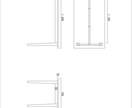 Jw-cadで図面の製作をします DIY用の図面作成、手書き図面のCAD化をいたします。 イメージ3