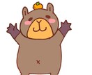 SNSのアイコン描きます 動物ほんわかイラスト、アイコンにどうですか？ イメージ1