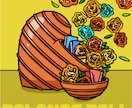 ポップで目をひくオリジナルジャケ写描きます 世界観を伝える一枚絵。配信やCD販売にすぐ使える完成度 イメージ10