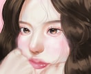 透明感のある厚塗りで描きます 美人を描きます。女性が描きたいです!! イメージ2