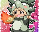 量産ちびキャラ【ドラゴン着ぐるみ】を描きます Vtuber / Vライバーさんに大人気の量産シリーズです！ イメージ8