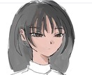 ブログ等の吹き出しアイコン作成します ラフな線画&厚塗りによる優しい雰囲気 イメージ2