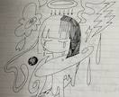 ボールペンで絵をかきます 抽象的なイメージを形で表したい方 イメージ1