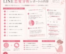 LINEから二人の距離感を徹底分析します 脈あり？脈なし？会話から恋愛サインと次の一手を読み解きます イメージ3