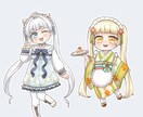 かわいいイラスト作成します SNS、配信、TRPG、グッズなど様々な用途でご使用できます イメージ4