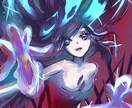 最短でイラスト、一枚絵描きます 早描きなので３日以内でお届け！アイコン、サムネイル使い方色々 イメージ1