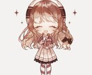 正面デフォルメイラスト制作をします 観賞用にグッズ化やSNSでのアイコン等使用可能です イメージ5