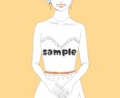 リアル風な名刺やWebでも使える似顔絵描きます 大人っぽく軽いタッチでSNSやウェディングに使えます！ イメージ5