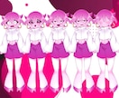 アニメ塗り立ち絵をお手頃価格で作成致します IRIAM・TRPG・ゲームなどに幅広くご使用が可能！ イメージ5