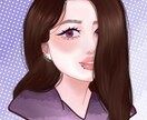 儚かわちびキャラ｜配信・SNSアイコン作ります 配信やSNSで映える、可愛いデザインを制作します イメージ6