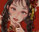 先着3名限定◎優しい雰囲気の1枚イラスト制作します 企業実績有・現役イラストレーターが対応！似顔絵も可能です！ イメージ1