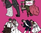 コスパ良くトレンドな似顔絵をお描きします ポップでお洒落な似顔絵でトレンドなアイコンを イメージ7