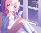 髪にこだわった可愛い一枚絵や動画用イラスト描きます 髪フェチが可愛いロリイラストを描きます イメージ9