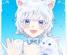 イラスト制作★心を込めてお描きします 活動用の立ち絵、一枚絵、似顔絵など幅広く対応可能 イメージ2