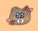 ポップなイラスト描きます ゆるくかわいいポップイラスト描きます♬ イメージ4