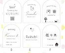 QR・ロゴ入れ可＊おしゃれなアーチ型看板制作します サイズ変更可能★ショップ看板や教室の看板としてオススメ！ イメージ7