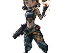 デフォルメキャラクターの作成をしています 可愛いデフォルメキャラクターを作成します！ イメージ3