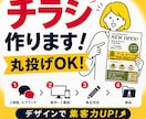 丸投げOK! 売れる・伝わるチラシ作ります 初めてでも安心！ 何を準備すればいいかわからない人も安心！ イメージ1