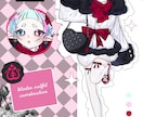 キャラクターデザイン/立ち絵の制作をいたします 配信やTRPG等で使う立ち絵の制作を行います！ イメージ3