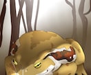 あなたのペットちゃんの魅力的なイラスト描きます どんな動物でも構いません！ペットちゃんを描かせてください！ イメージ5