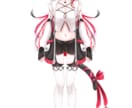 歌ってみた、サムネイル、立ち絵等のイラスト描きます MVイラスト/サムネイル/パーツ分けイラスト 等 イメージ5