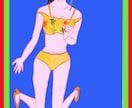 若い女性像・ほほ笑み・手書きを画像ソフト仕上げます きれい・かわいい・女性像 微笑みで愛情 ロマン画像 イラスト イメージ2