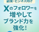 副業応援  X日本人フォロワー100人増加させます 集客力＆影響力を一気にアップ！ イメージ1
