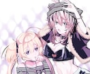 TRPGや活動用の立ち絵イラスト制作します 表情豊かで動きがある立ち絵が得意です。 イメージ1