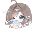 可愛いを沢山詰め込んだイラストをお届けします ミニキャラ付き詰め込みイラストをお任せ下さい。！ イメージ2