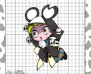 SDミニキャライラスト制作いたします グッズにオススメ！パキッとしたミニキャライラスト！ イメージ5