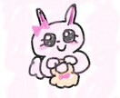 ゆるくて可愛いイラスト描きます 動物や食べ物などゆるくて可愛いイラストが得意です！ イメージ3